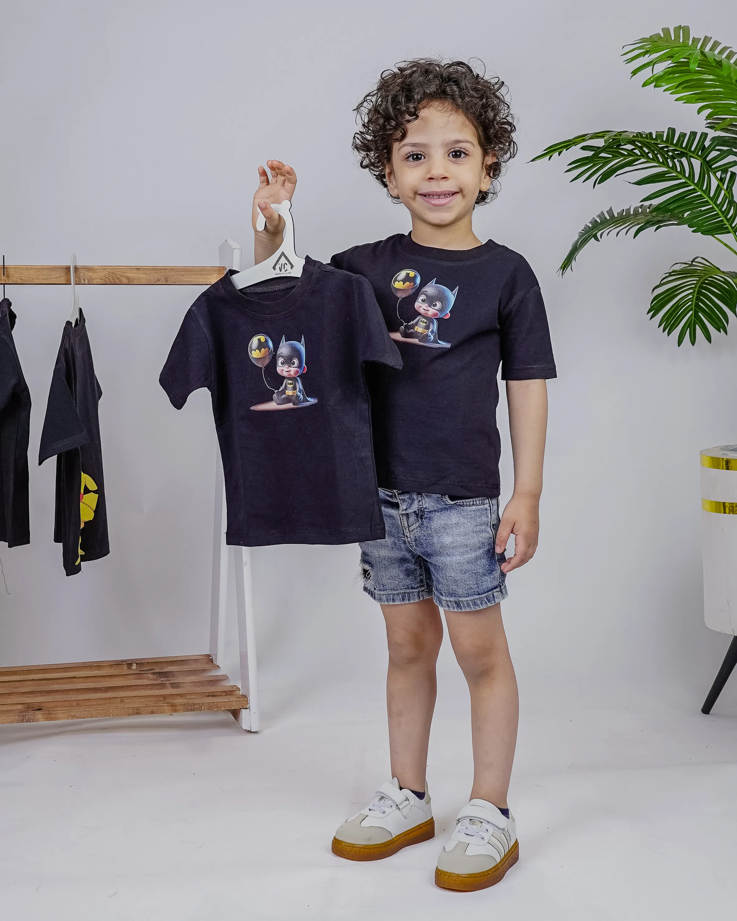 Black baby Batman T-shirt
